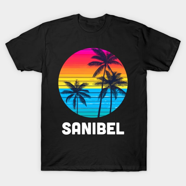 Sanibel Beach Florida T-Shirt by livania